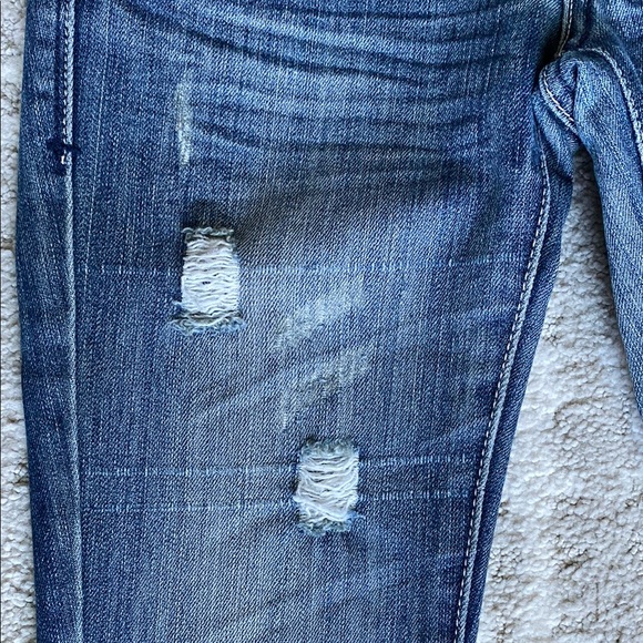 •Refuge• Distressed Skinny Bootcut Jeans - Picture 10 of 15